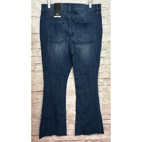 a.n.a Womens High Rise Slim Fit Flare Leg Denim Jeans A New Approach Size 12 NEW - Picture 5 of 6